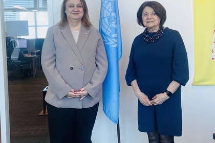 Среща на посланик Караджова с Розмари ДиКарло, заместник-генерален секретар на ООН по политически въпроси и въпроси на мироизграждането